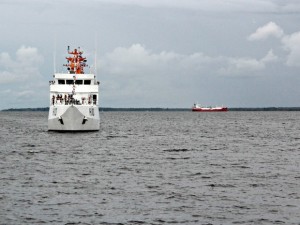 Embarcações foram construídas para realizar o levantamento cartográfico nos rios (Foto: Divulgação/Censipam)